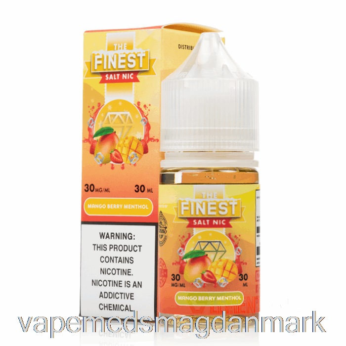 Vape Med Smag Mango Berry Menthol - Den Fineste Frugt Udgave Salt Nic - 30ml 50mg
